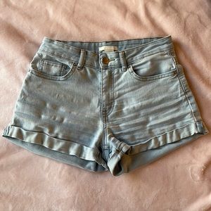 H&M blue jean shorts